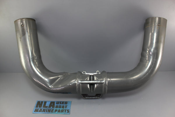 OMC 0986117 3858873 Exhaust Tube Y-Pipe Cobra 4.3L V6 V8 350 351 5.7 5.8  1990-93