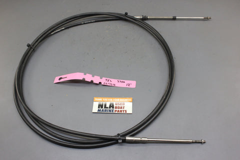 Teleflex CC17212 Universal Type 3300 33C Control Cable 12 Ft Throttle Shift Boat