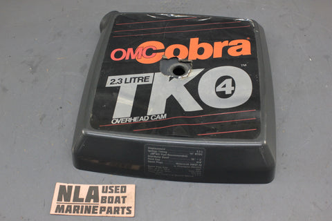 OMC Cobra 2.3L 4.3L V6 5.7L 7.4L V8 Plastic Flame Arrestor Top Cover 1988-1991