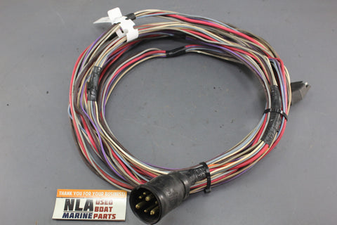 MerCruiser 20' 8-Pin Ammeter 1970's-80 Wire Wiring Harness Dash Plug Gauges