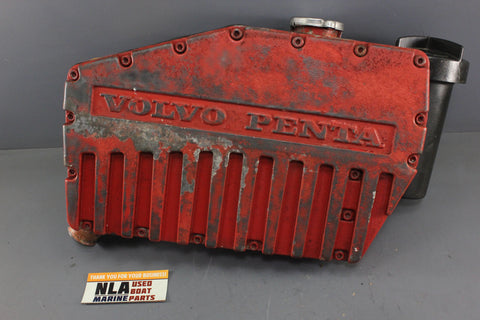 Volvo Penta 856135 856100 Heat Exchanger Strainer Housing AQ131 AQ151 AQ171 4cyl