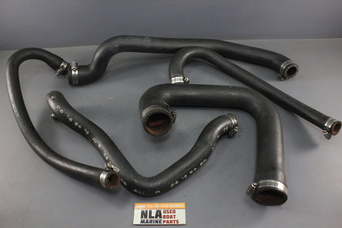 Volvo Penta 3852288 3852282 V6 4.3L Water Pump Hose Cooling Hoses 1994-98