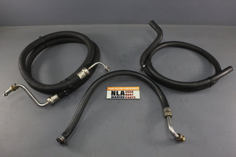 OMC 0986132 Volvo Penta 3853918 4.3L Power Steering Pump Hose Line 1990-98