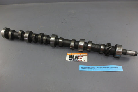 MerCruiser 466-8479A1 470 170hp 488 188hp 3.7L Camshaft 1983-1984 224CID 4cyl